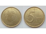 Бельгия 5 франков 1994-2001 Belgique