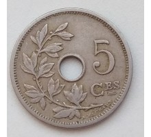 Бельгия 5 сантимов 1905 Belgique