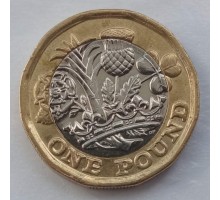 Великобритания 1 фунт 2016-2022