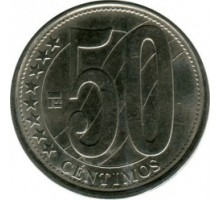 Венесуэла 50 сентимо 2007 - 2012