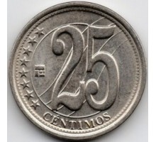 Венесуэла 25 сентимо 2007-2009