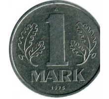 ГДР 1 марка 1975