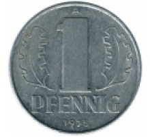 Германия (ГДР) 1 пфенниг 1960 - 1990