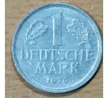 Германия (ФРГ) 1 марка 1976 F