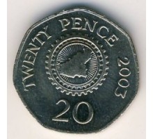 Гернси 20 пенсов 1999-2012