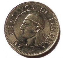 Гондурас 20 сентаво 1991-1994