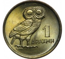 Греция 1 драхма 1973