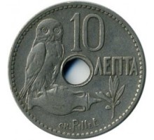 Греция 10 лепт 1912