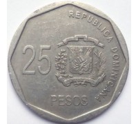 Доминиканская республика 25 песо 2005-2016