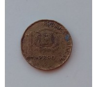 Доминиканская республика 1 песо 2002 (1049)