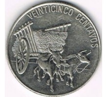 Доминиканcкая республика 25 сентаво 1989-1991