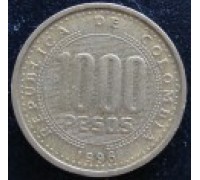 Колумбия 1000 песо 1996-1998