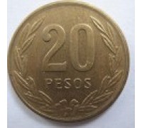Колумбия 20 песо 1982-1989