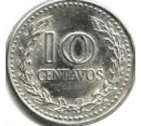 Колумбия 10 сентаво 1972-1980