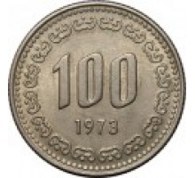 Южная Корея 100 вон 1970-1982