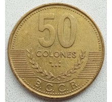 Коста-Рика 50 колонов 2002