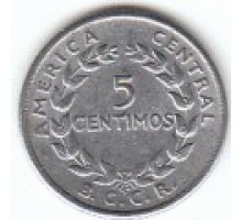 Коста-Рика 5 сентимо 1953-1967