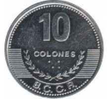 Коста-Рика 10 колон 2005-2008