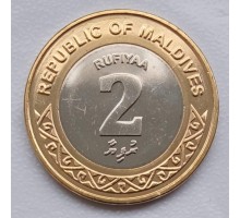 Мальдивы 2 руфии 2017
