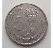 Намибия 5 центов 1993-2015