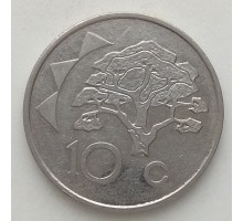 Намибия 10 центов 1993-2012