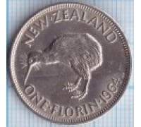 Новая Зеландия 2 шиллинга (флорин) 1961-1965