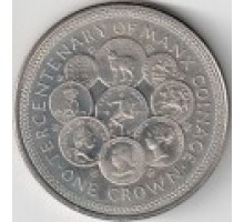 Остров Мэн 1 крона 1979. 300 лет монетам острова Мэн