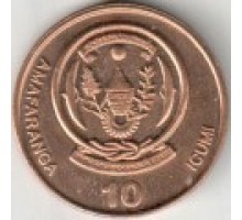 Руанда 10 франков 2003