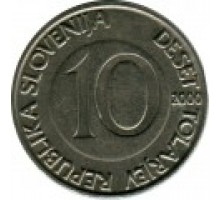 Словения 10 толаров 2000-2006