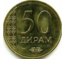 Таджикистан 50 дирамов 2015
