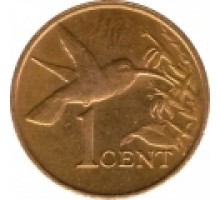 Тринидад и Тобаго 1 цент 1976-2016