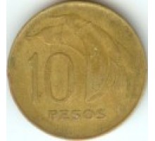 Уругвай 10 песо 1968