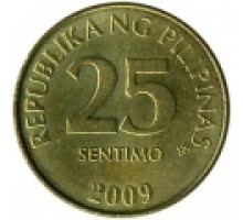 Филиппины 25 сентимо 2004-2016