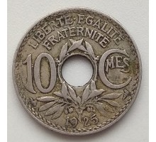 Франция 10 сантимов 1925