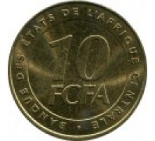 Центральная Африка 10 франков 2006