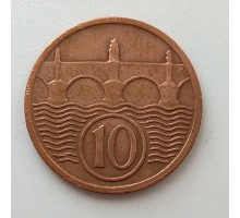 Чехословакия 10 геллеров 1934