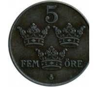 Швеция 5 эре 1946