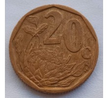 ЮАР 20 центов 2004-2017