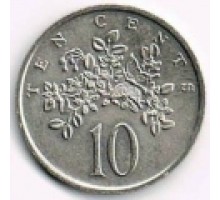 Ямайка 10 центов 1969-1989