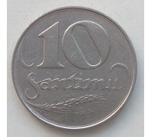 Латвия 10 сантимов 1922
