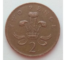 Великобритания 2 пенса 1990