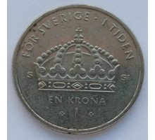 Швеция 1 крона 2008