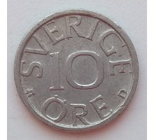 Швеция 10 эре 1987