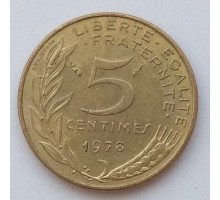 Франция 5 сантимов 1978