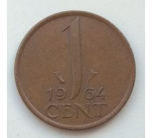 Нидерланды 1 цент 1964