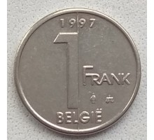 Бельгия 1 франк 1997 Belgie