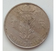 Бельгия 1 франк 1970 Belgique