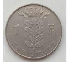 Бельгия 1 франк 1972 Belgique