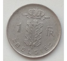 Бельгия 1 франк 1953 Belgie