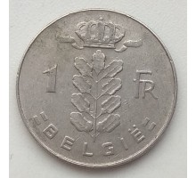 Бельгия 1 франк 1974 Belgie